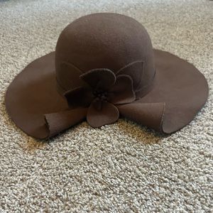 Olivia - Fallon Brown Dress/Derby Hat.